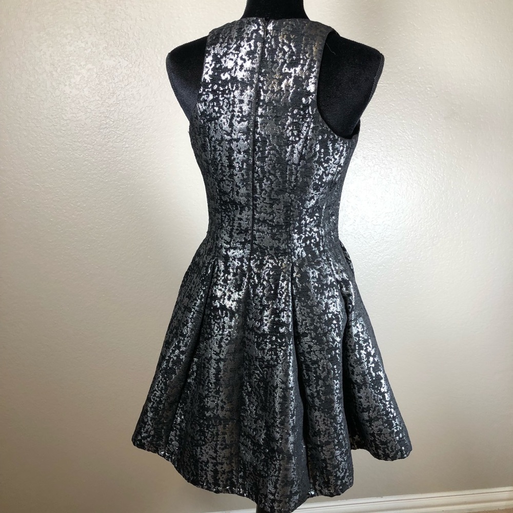 Do + Be JACQUARD DRESS‎ A-line Dress Fit and Flare Holiday Party New Years - Picture 6 of 11